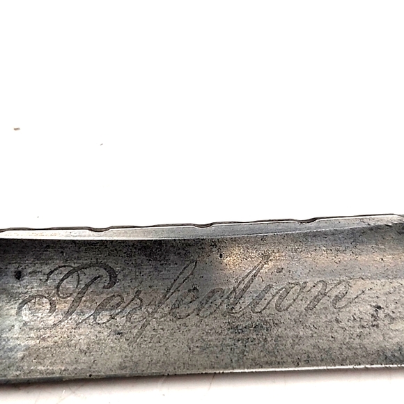 Vintage Clark Bros. Cutlery Co. Straight Razor w/ Case - Picture 8 of 16